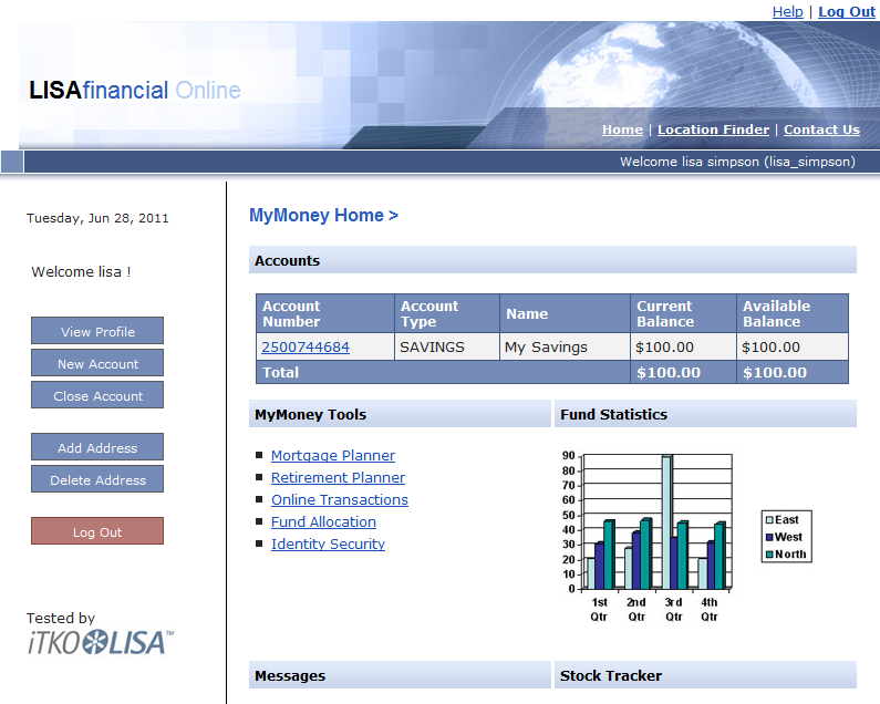 LISA Bank での新しい普通預金口座の追加