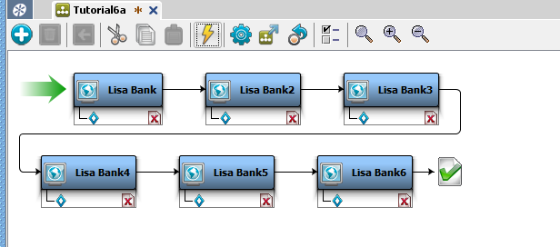 チュートリアル 6 のテスト ケースのスクリーンショット