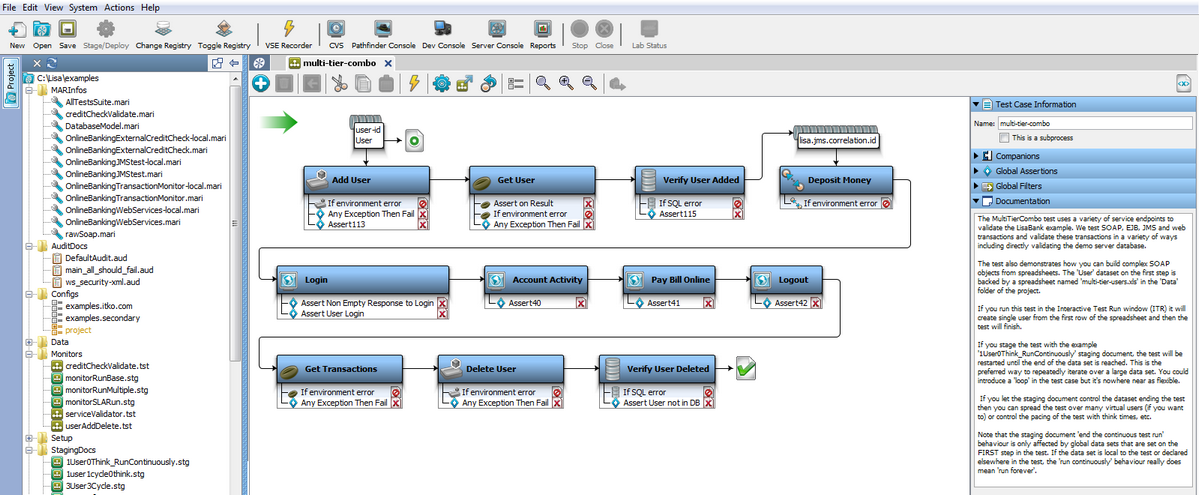 multi-tier-combo テスト ケースのスクリーンショット
