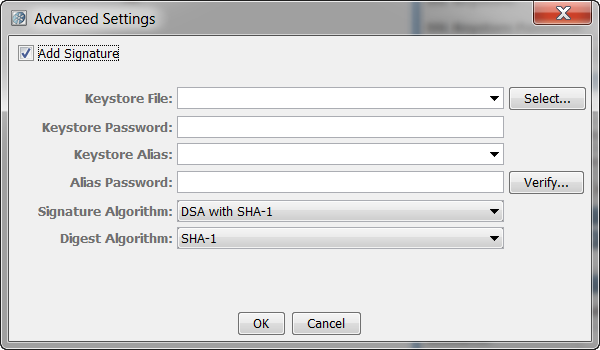 SAML アサーション クエリ ステップの詳細設定