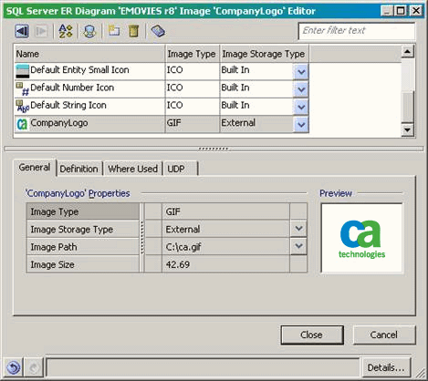 ERwin r8 Image Editor