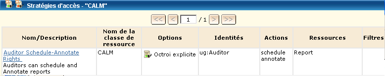 Les auditeurs peuvent planifier et annoter des rapports.