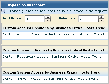 Sélectionnez la colonne 1 et la ligne 3 dans la grille.