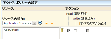 このシナリオのユーザのシステム アクセス ポリシーを使用すると、制限がフィルタで定義されているすべてのリソースを表示することができます。