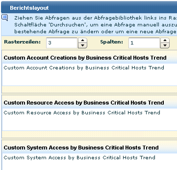 Wählen Sie die Rasterzeilen 3 und die Spalten 1.