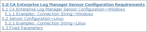 Step 5.0 describes how to configure the sensor.