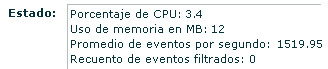 En el estado aparece el promedio de EPS entre otras medidas.