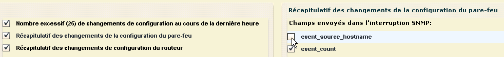 Effacez les champs d'une requête sélectionnée si vous souhaitez en supprimer.