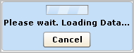 Loading Progress Dialog - showing Cancel button