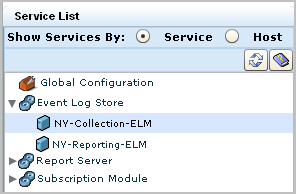 Select NY-Collection-ELM under Event Log Store.