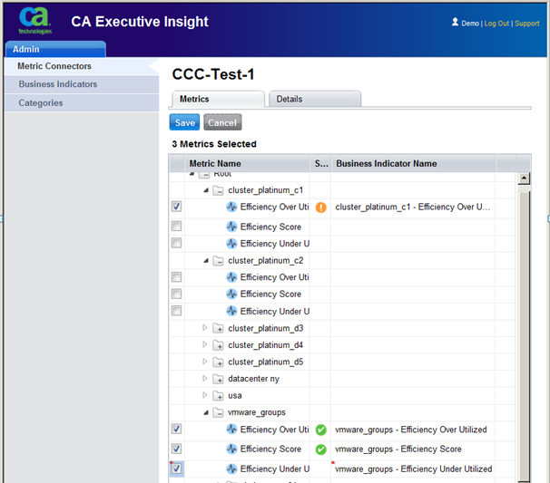 This diagram shows how to CA Executive Insights on Windows