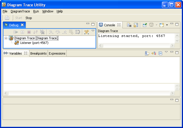 Diagram Trace Utility Window