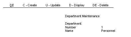 A Screen with a Generated Action Bar