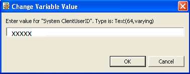 Change variable value