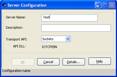 Server Configuration