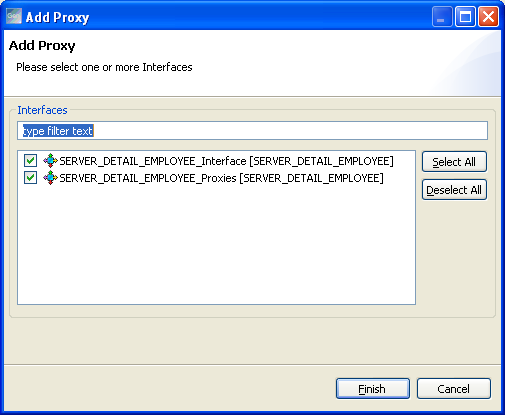 Add Proxy Dialog
