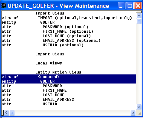 Perform View Maintenance