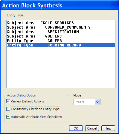 Add the Process Logic Using Action Block Synthesis