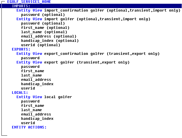 eGolfer Login