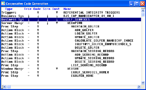 Generate the Application for the Web