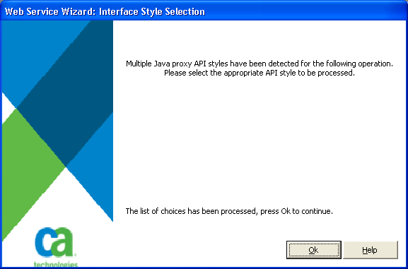 Selected Interface Style panel
