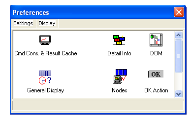 Display options under File Preferences option
