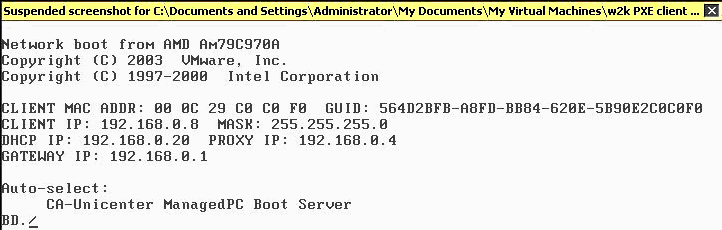 ターゲット上に表示される情報を示すスクリーンショット