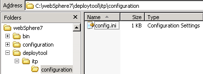 The configuration folders only contains one file after this step.