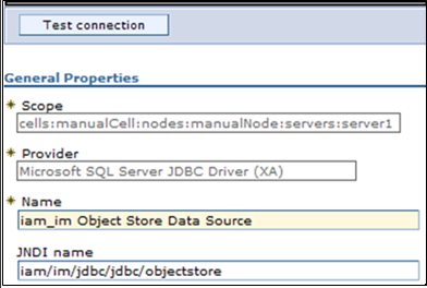 The custom properties shows four resources.