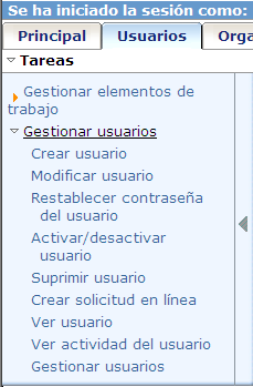 Ficha Usuarios con lista de tareas