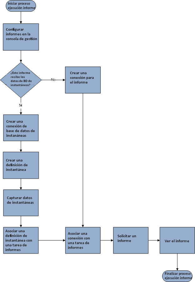 Proceso Ejecutar informe