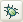 Green bug icon for beginning debugging