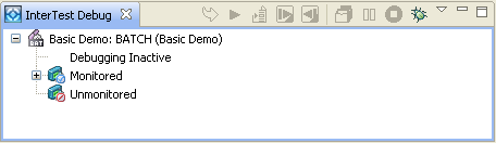 A dialog displaying monitored and unmonitored programs.