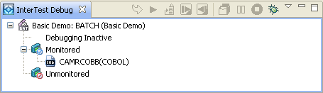 A dialog displaying monitored programs.