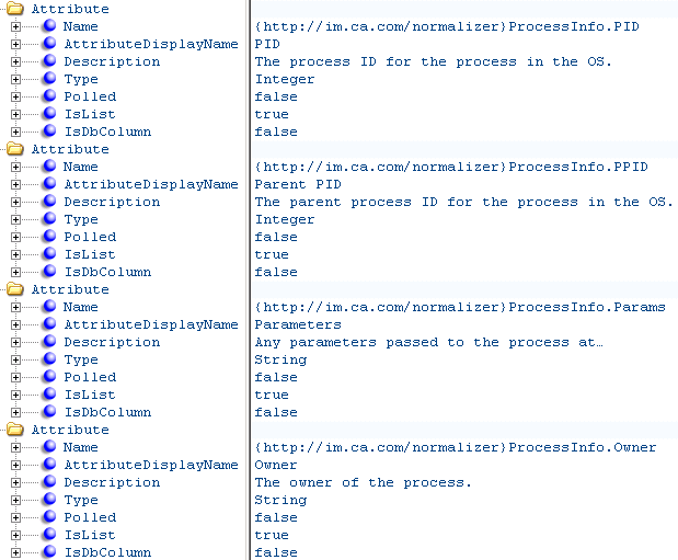 An example of using simple attributes for a metric family