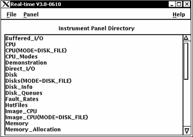 Real-time Panel Manager