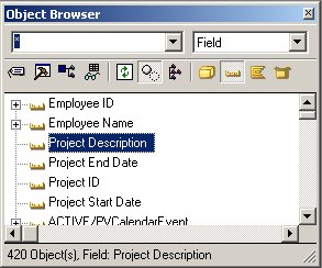 Specifying Attributes for the Project Entity (6)