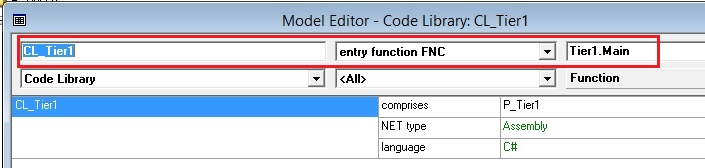 Model Editior - Code Library