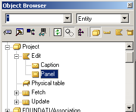 Open the Panel Designer