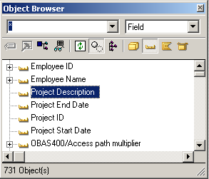 PLEX--Specifying Attributes for the Project Entity (2)