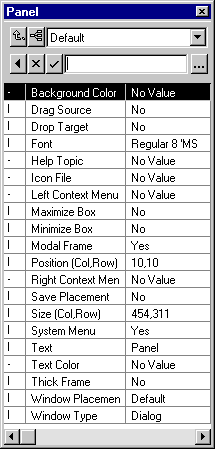 Property Sheet-Panel