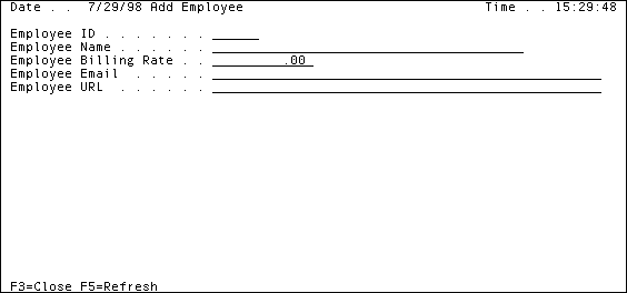 PLEX--Adding Employees