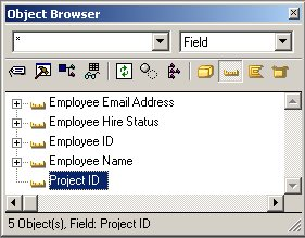Specify Attributes for the Project Entity (2)