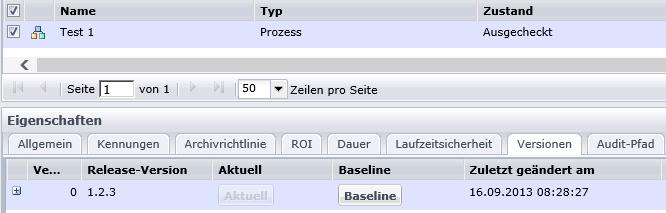Die Release-Version ist 1.2.3.