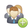 Add User to Group icon