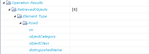 RetrievedObjects Variable (Get Object Operator)