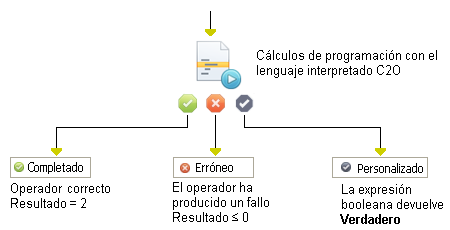 Operador Ejecutar JavaScript
