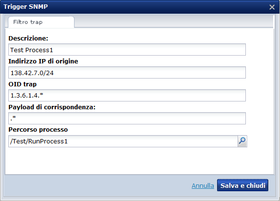 L'IP di origine è 138.42.7.0/24 e l'OID 1.3.6.1.4.1.*