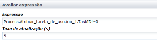 Avaliar parâmetros de expressão