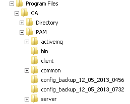 bin, client, docs, lib ve server dizinlerini içeren dizine gidin.